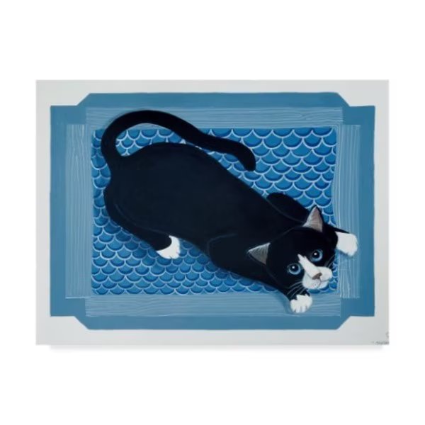 Jan Panico 'Oscar' Canvas Art, 24x32, Trademark Fine Art, Mfr#: ALI36476-C2432GG